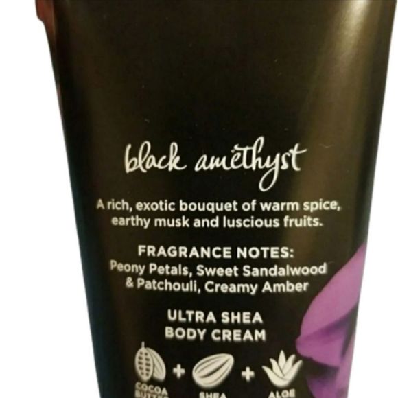 BATH and Body Works Black Amethyst *Retired* Body Cream Lot of 2 - Picture 2 of 4